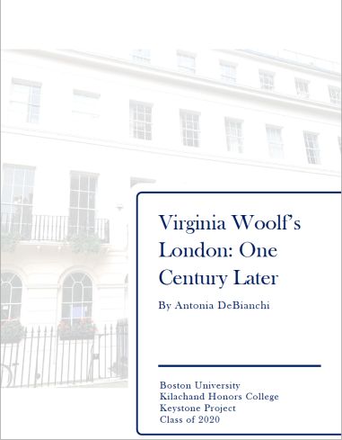 Keystone Essay Cover Page